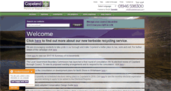 Desktop Screenshot of copeland.gov.uk